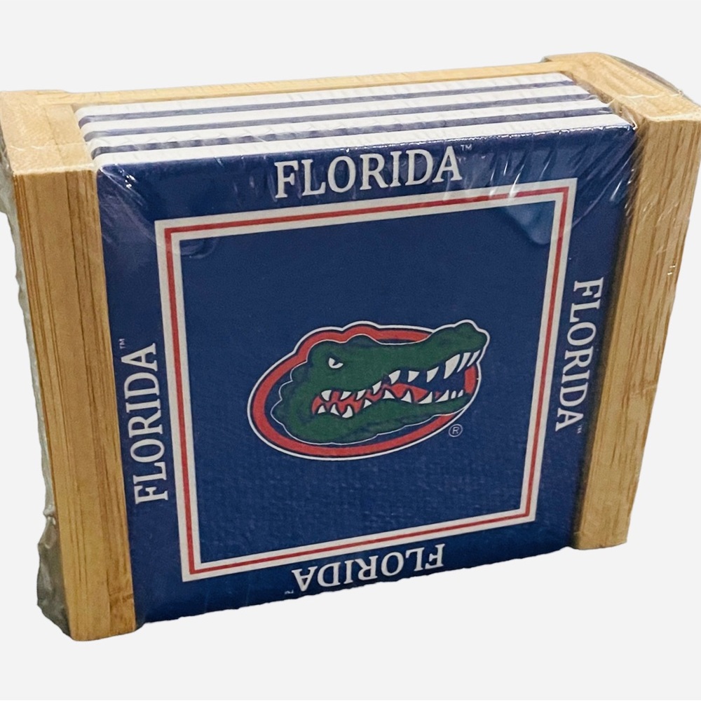 NEW Florida Gators Coaster Set